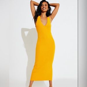 Free People Daniela Sweater Midi dress - size S